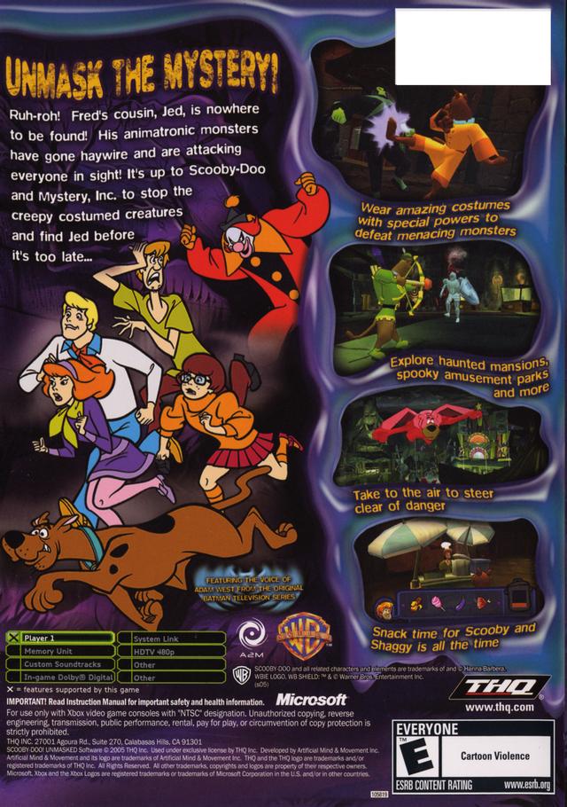 Scooby Doo Unmasked (GameCube)