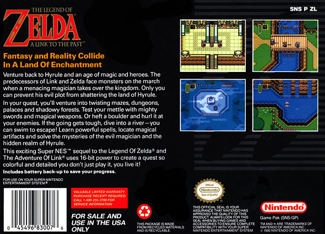 The Legend of Zelda: A Link to the Past