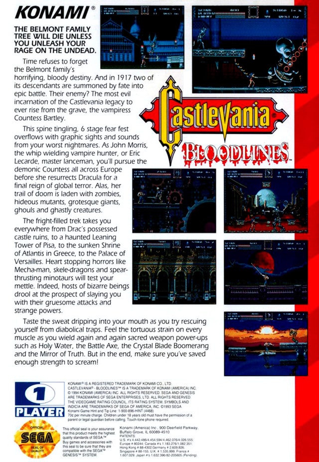 Castlevania: Bloodlines