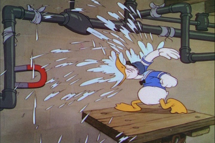 Donald and Pluto Donald and Pluto