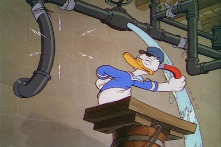 Donald and Pluto Donald and Pluto