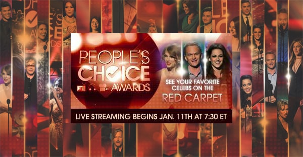 Live from the Red Carpet: The 2012 People's Choice Awards