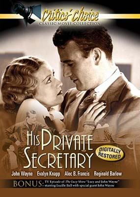His Private Secretary (B&W)
