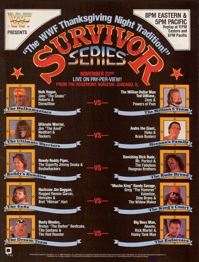 WWF Survivor Series
