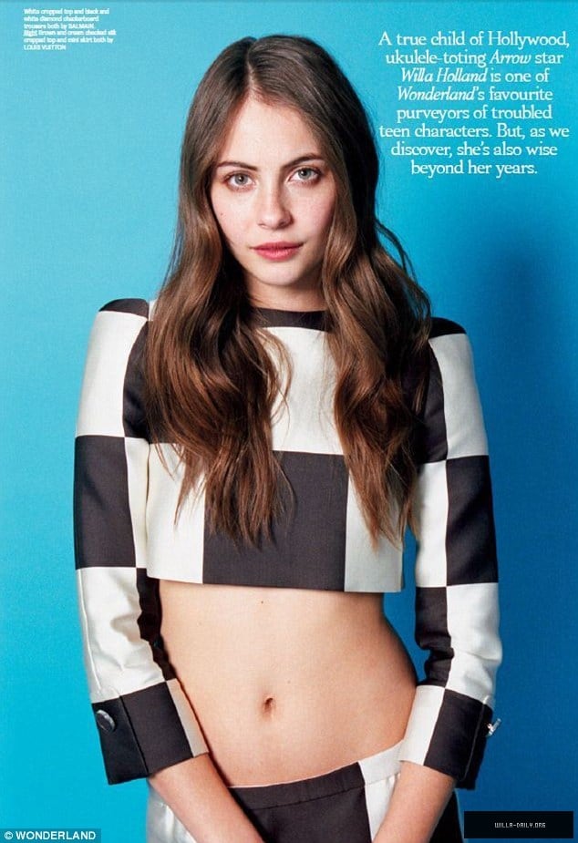 Willa holland see through