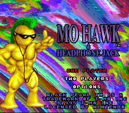 Mohawk and Headphone Jack