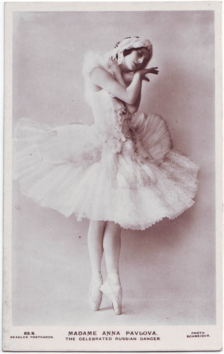 Анна Павлова в балете павильон Армиды