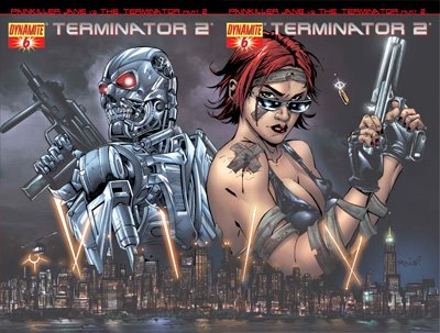 Painkiller Jane Vs. Terminator: Time to Kill