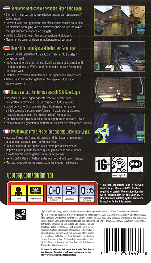 Syphon Filter: Dark Mirror
