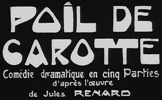 Poil de carotte                                  (1925)