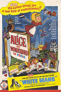 Alice of Wonderland in Paris