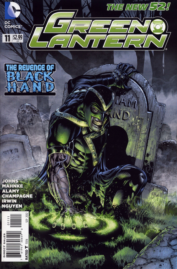 Green Lantern, Vol. 2: Revenge of the Black Hand (The New 52)