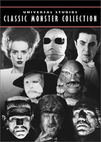 Universal Studios Classic Monster Collection (Dracula / Frankenstein / The Mummy / The Invisible Man