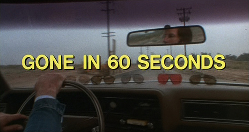 Gone in 60 Seconds