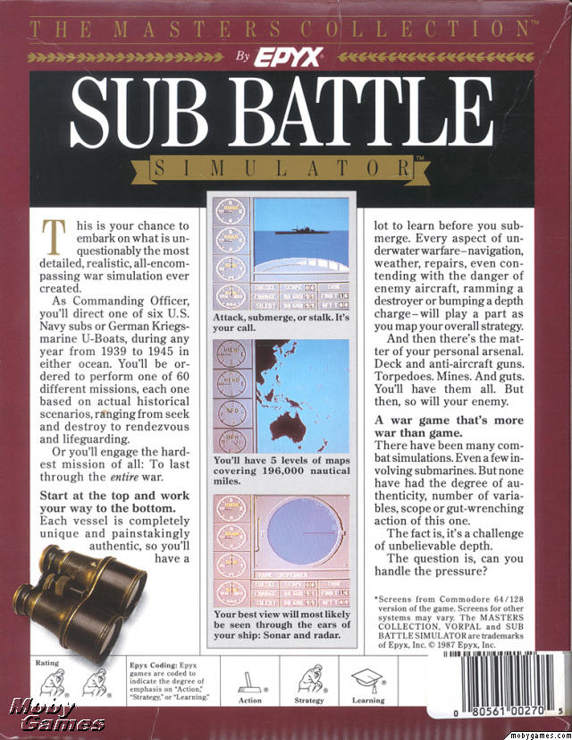 Sub Battle Simulator