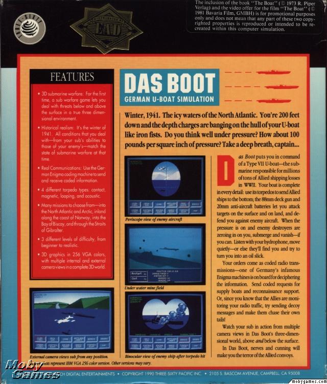 Das Boot: German U-Boat Simulation