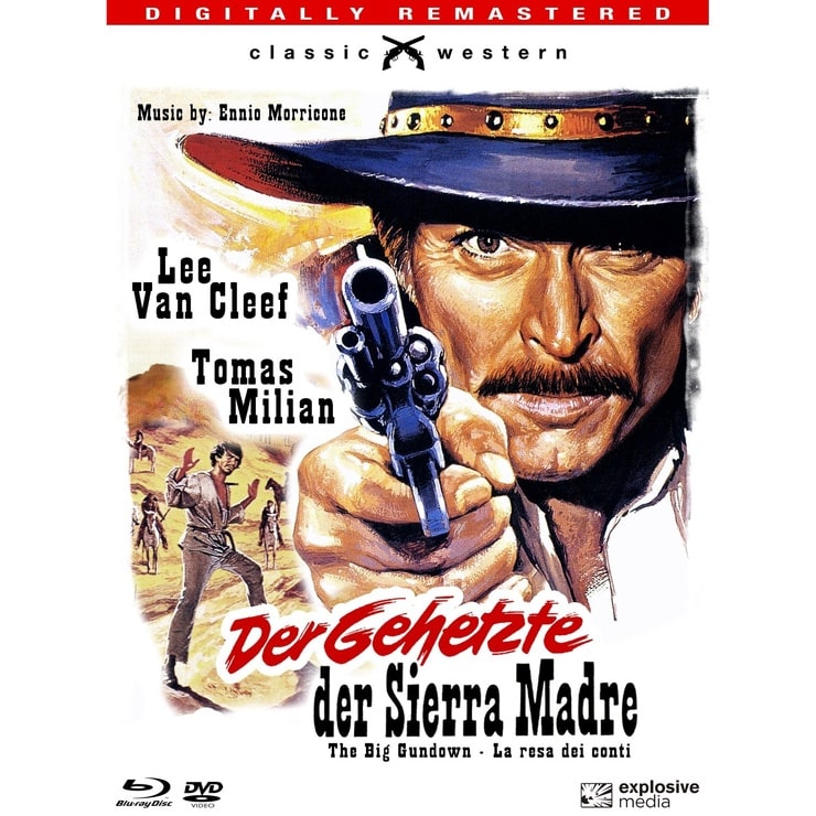 The Big Gundown (German Import, 3 Disc Blu-Ray + DVD)