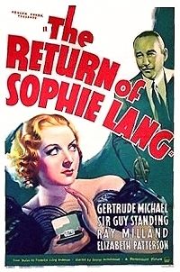 The Return of Sophie Lang The Return of Sophie Lang