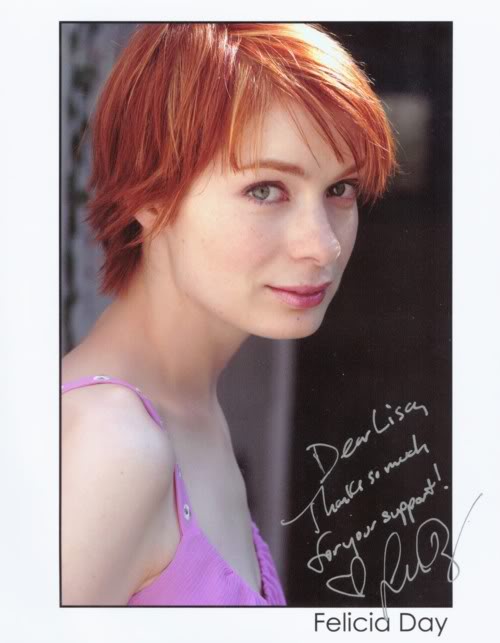 Felicia Day natural hair color