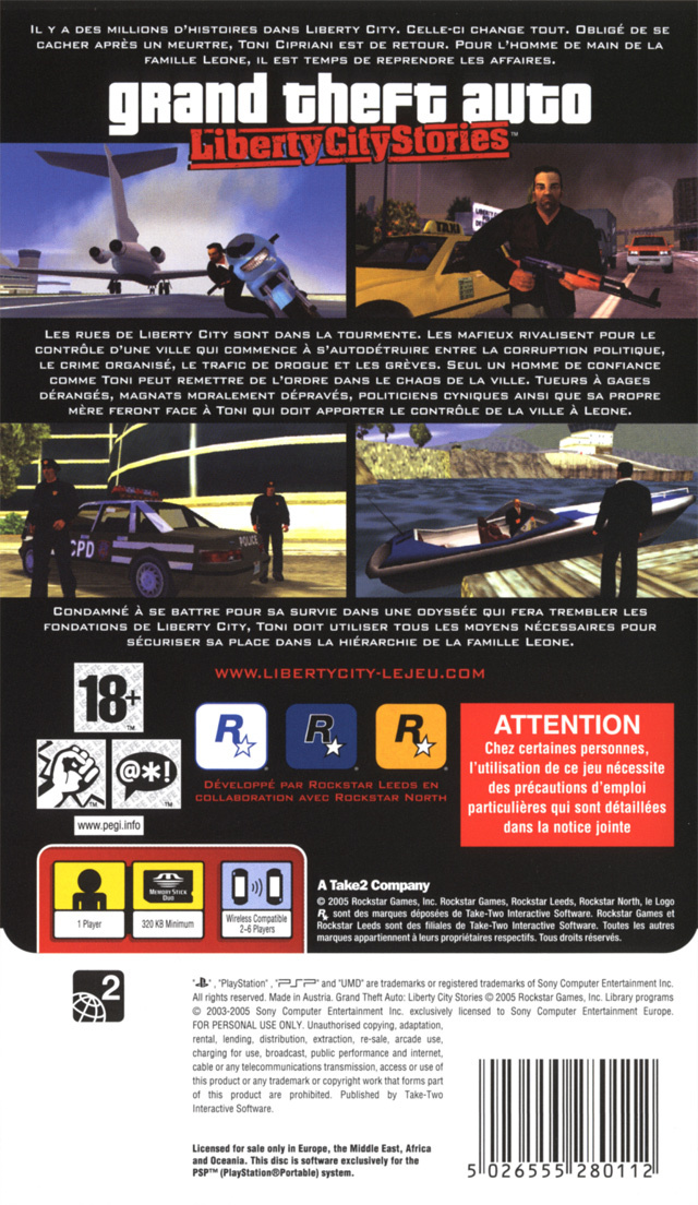 Grand Theft Auto: Liberty City Stories
