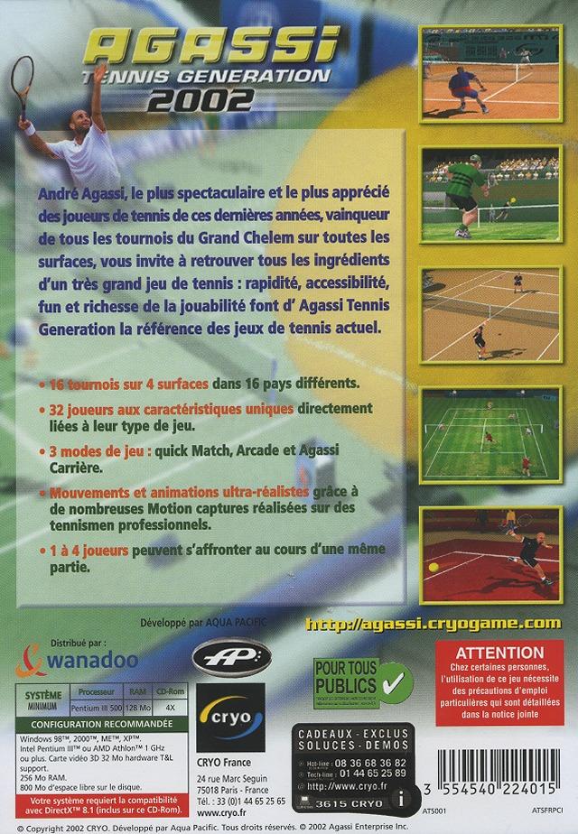 Agassi Tennis Generation / Agassi Tennis Generation 2002