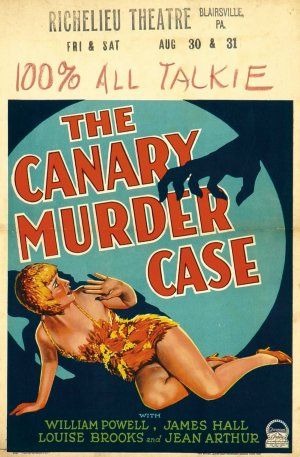 The Canary Murder Case (1929)
