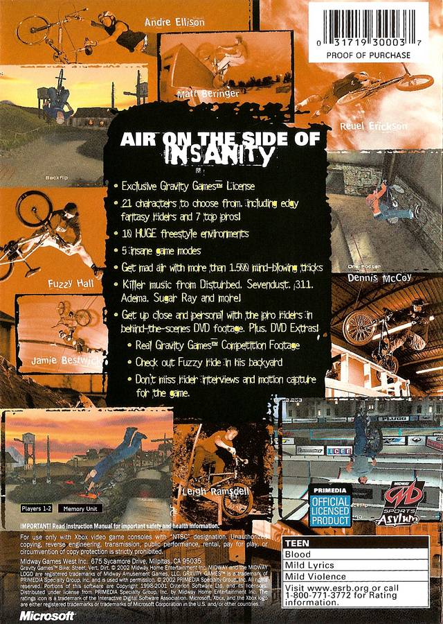 Gravity Games Bike