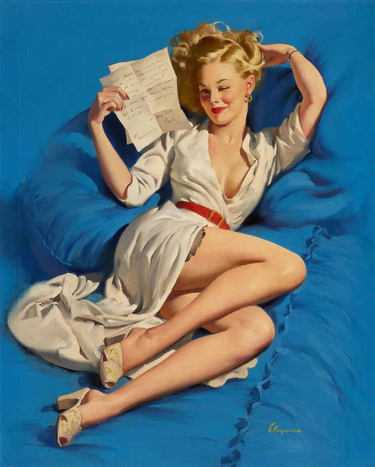 Gil Elvgren: All his Glamorous American Pin-ups (25th Anniversary)