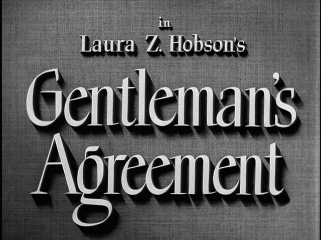 Gentleman's Agreement