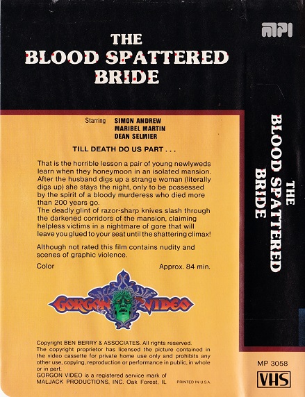 The Blood Spattered Bride