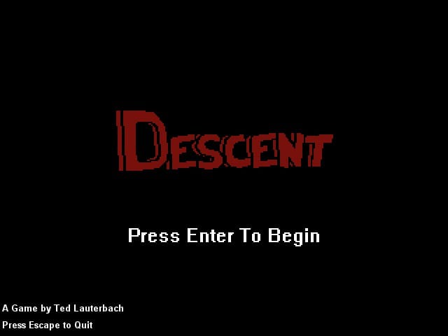 Descent [indie game]