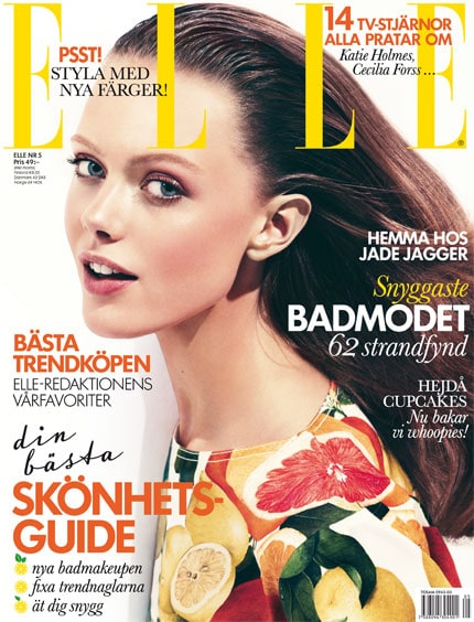 Elle Sweden May 2011