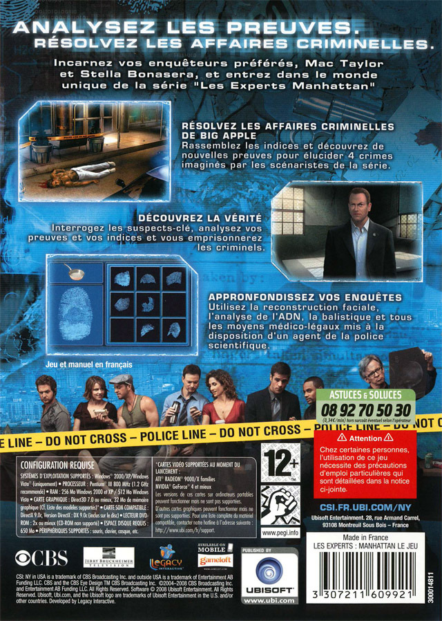 CSI: NY - The Game