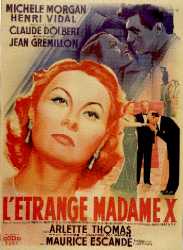 L'étrange Madame X