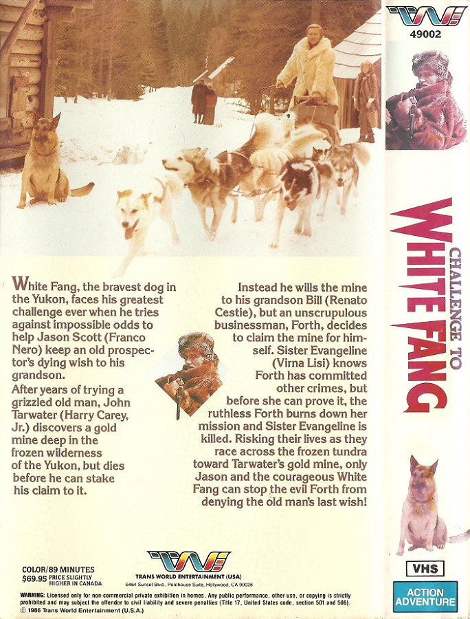 Challenge to White Fang