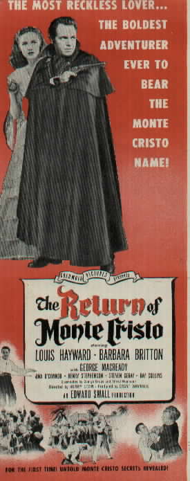 The Return of Monte Cristo The Return of Monte Cristo