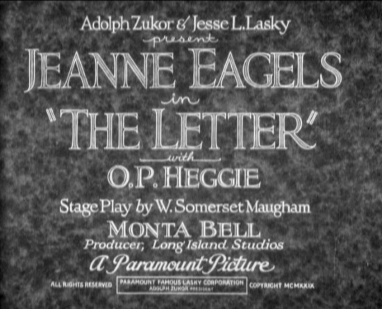 The Letter