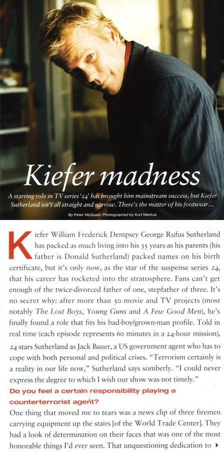 Kiefer Sutherland