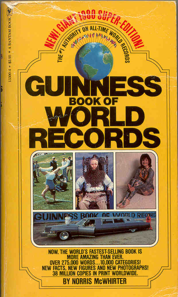 Picture Of Guinness Book Of World Records
