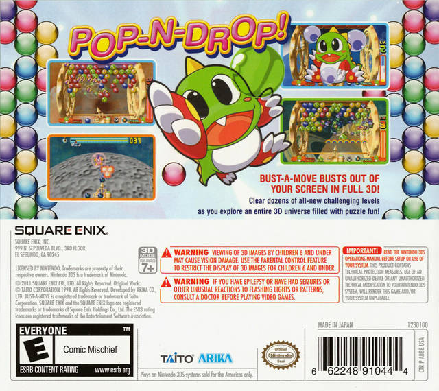Bust-a-Move Universe - Nintendo 3DS
