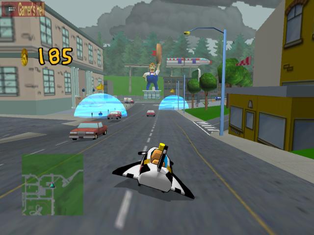 simpsons road rage wii