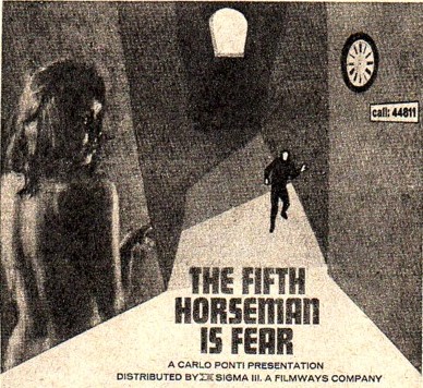 ...and the Fifth Horseman is Fear (1965)