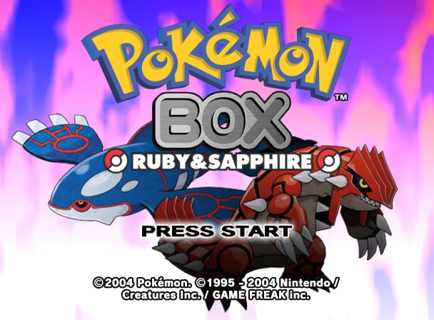 Pokemon Box Ruby & Sapphire