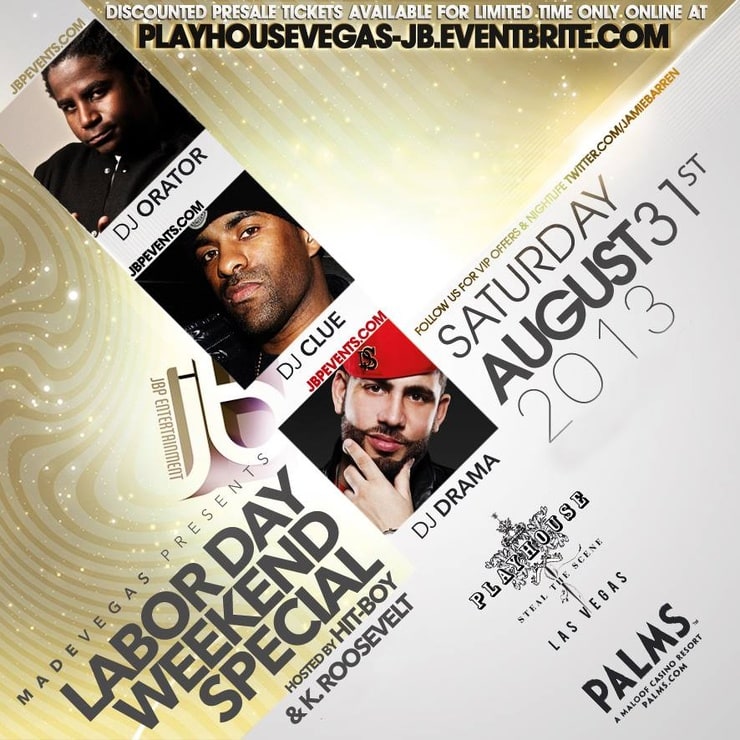 Labor Day Weekend Special at Playhouse Las Vegas i