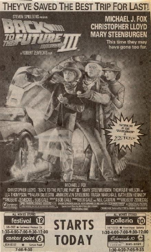 Back to the Future Part III Back to the Future Part III
