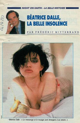 Béatrice Dalle Béatrice Dalle
