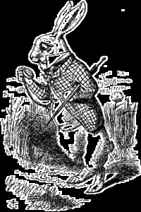 The White Rabbit (Original-Lewis Carroll)