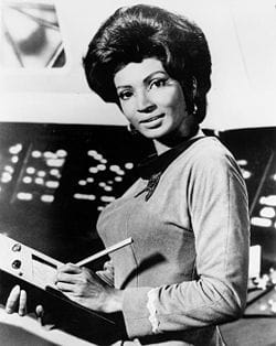 Nyota Uhura (Nichelle Nichols) Nyota Uhura (Nichelle Nichols)
