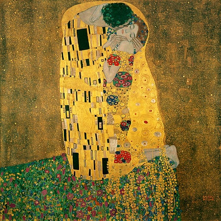 Gustav Klimt: The Kiss (1908)