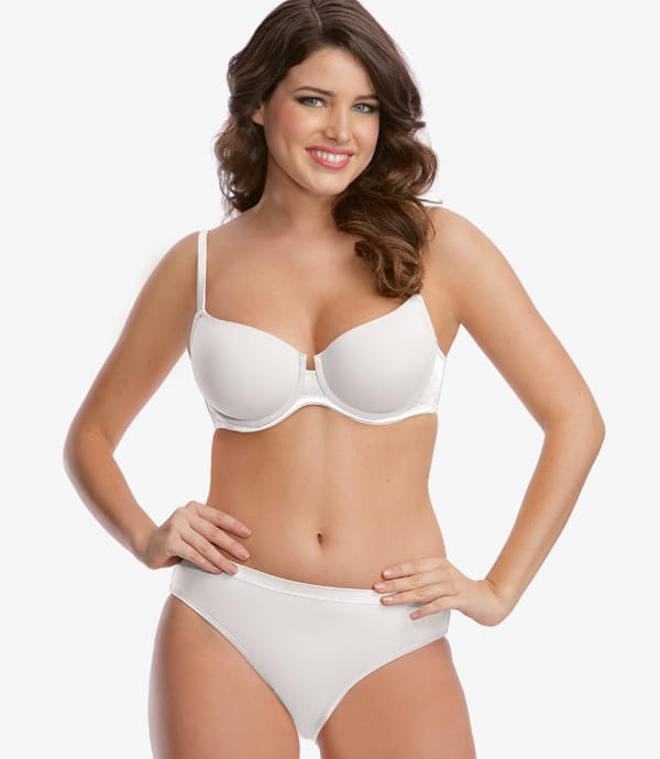 White Moulded Underwired T-Shirt Bra